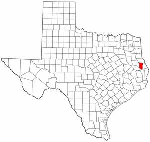 Image:Map of Texas highlighting San Augustine County.png