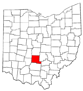 Image:Map of Ohio highlighting Pickaway County.png