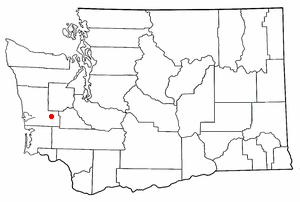 Location of Elma, Washington