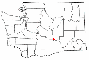 Location of Mattawa, Washington