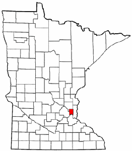 Image:Map of Minnesota highlighting Ramsey County.png