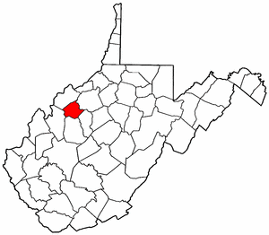 Image:Map of West Virginia highlighting Wirt County.png