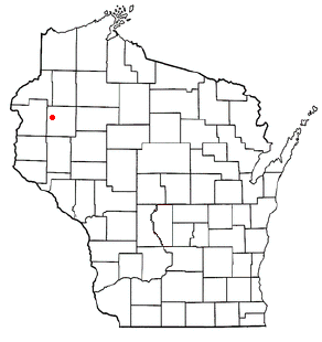 Location of Crystal Lake, Wisconsin