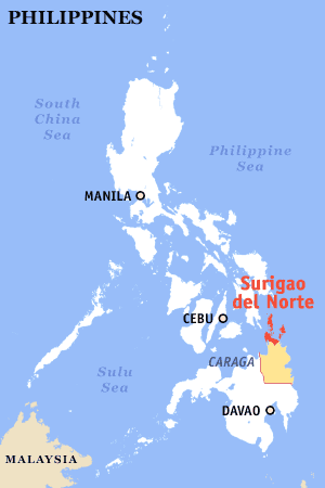 map of surigao and agusan        <h3 class=