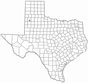 Location of Littlefield, Texas