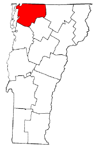 Image:Map of Vermont highlighting Franklin County.png