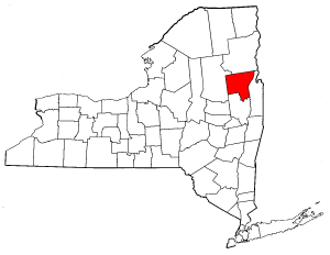 Image:Map of New York highlighting Warren County.png
