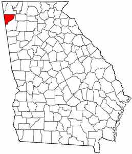 Image:Map of Georgia highlighting Chattooga County.png