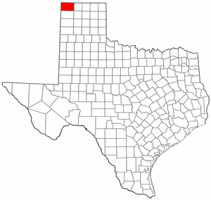 Image:Map of Texas highlighting Dallam County.png