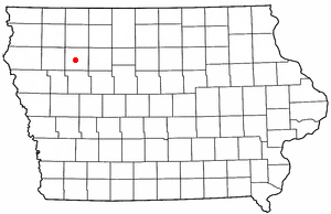 Location of Truesdale, Iowa