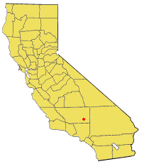 Location of Mojave, California