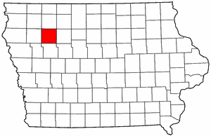 Image:Map of Iowa highlighting Buena Vista County.png