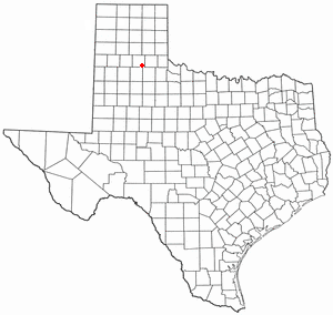 Location of Quitaque, Texas