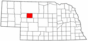 Image:Map of Nebraska highlighting Hooker County.png
