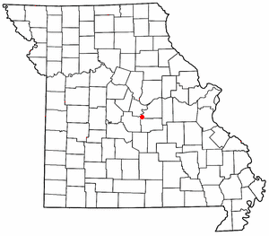 Location of Meta, Missouri