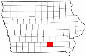 Image:Map of Iowa highlighting Monroe County.png