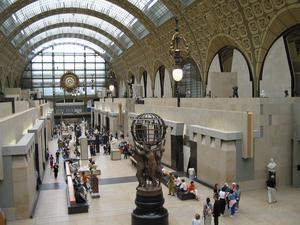 Musée d'OrsayInside the main hall