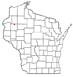 Location of Bear Lake, Wisconsin