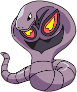 Featured image of post Purple Snake Pokemon Name It has several other areas on its body that are colored shades of brown and alot of black