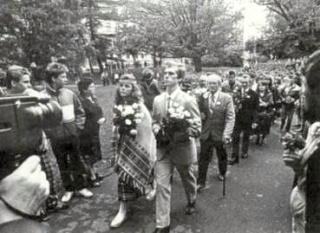 June 14, 1987: going to Freedom Monument