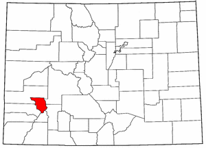 image:Map of Colorado highlighting Ouray County.png
