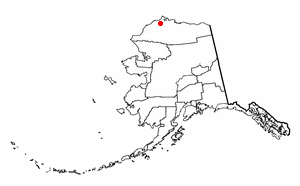 Location of Atqasuk, Alaska