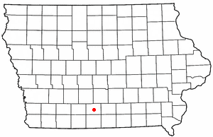 Location of Osceola, Iowa