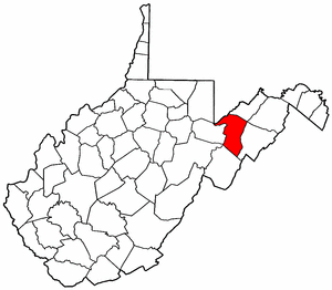 Image:Map of West Virginia highlighting Grant County.png