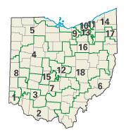 Ohio congressional districts