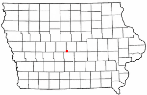 Location of Slater, Iowa