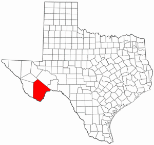 Image:Map of Texas highlighting Brewster County.png