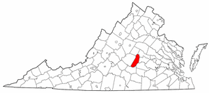 Image:Map of Virginia highlighting Cumberland County.png