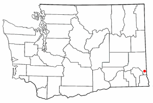Location of Colton, Washington