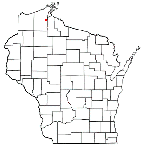 Location of Kelly, Wisconsin