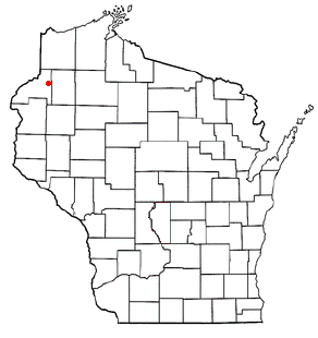 Location of Scott, Wisconsin