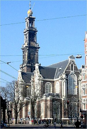  (Western Church) - Amsterdambuilt by Hendrick de Keyser (-)