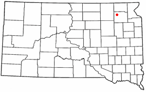 Location of Pierpont, South Dakota