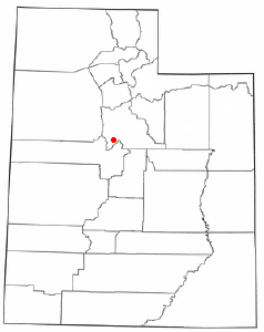Location of Goshen, Utah