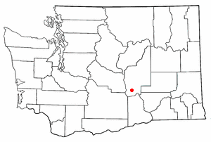 Location of Royal City, Washington