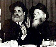 Two rabbis in discussion