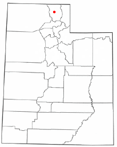 Location of Providence, Utah