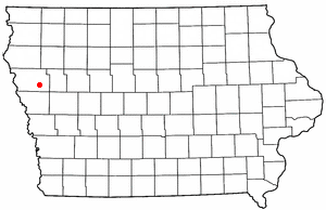 Location of Oto, Iowa