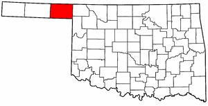 Image:Map of Oklahoma highlighting Beaver County.png