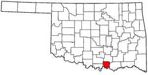 Image:Map of Oklahoma highlighting Marshall County.png