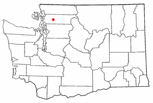 Location of Lyman, Washington