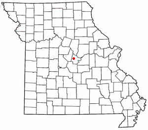 Location of Lohman, Missouri