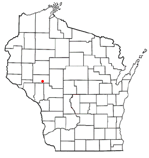 Location of Otter Creek, Wisconsin