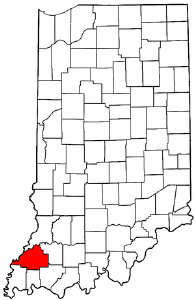 Image:Map of Indiana highlighting Gibson County.png