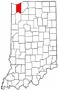 Image:Map of Indiana highlighting Porter County.png