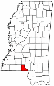 Image:Map of Mississippi highlighting Walthall County.png
